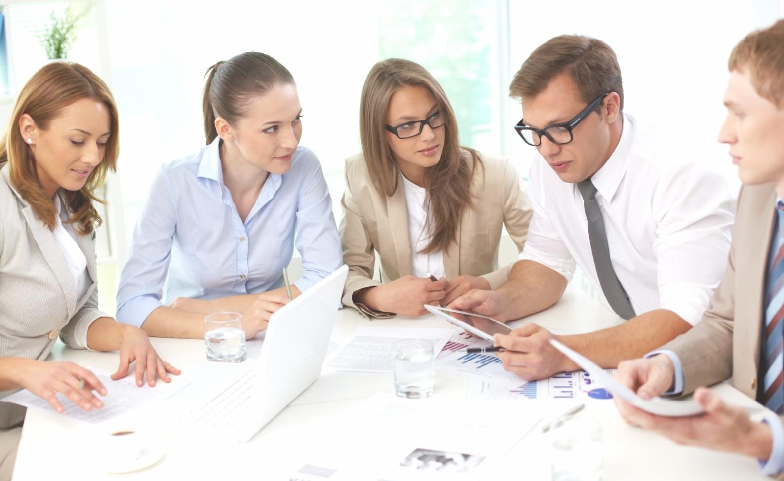 Session de formation en planification financière avec des dirigeants d'entreprise